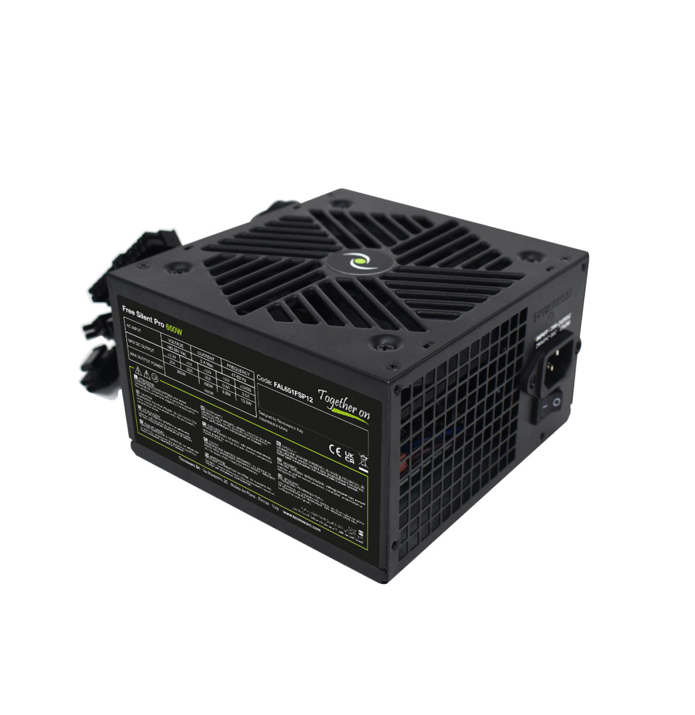 TECNOWARE ALIMENTATORE PCDESK 650W